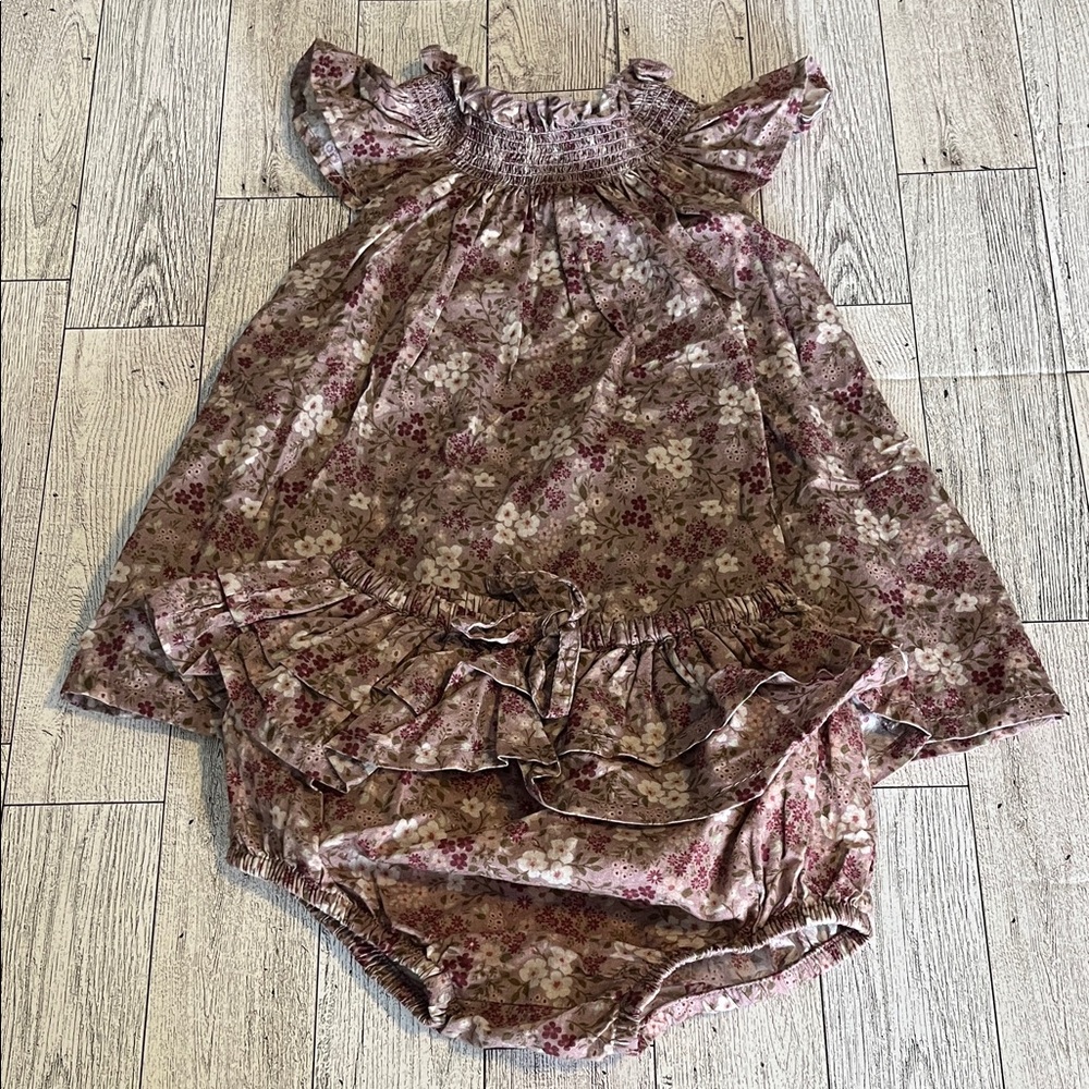 Jamie Kay Tamara Top and Kennedy bloomer set size 6-12 months